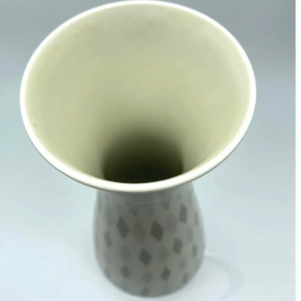VTG Royal Bavaria Porzellan KM Germany Mid Century Hourglass Vase Graphic design